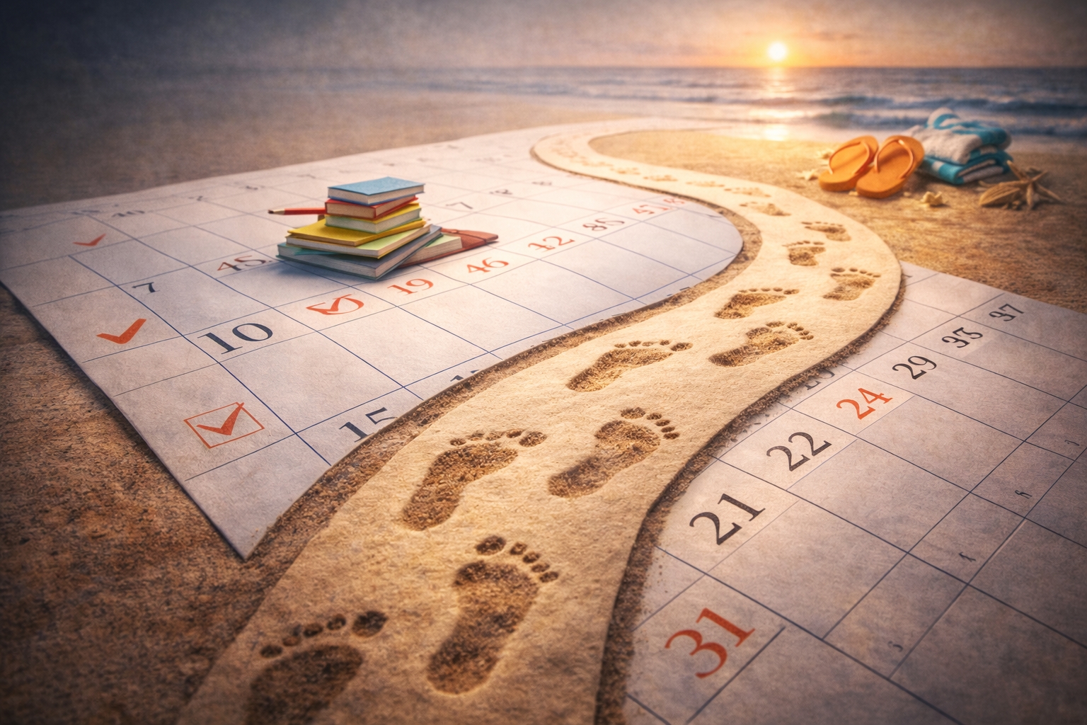 15 Tatil Çalışma Programı: Dinlenirken Geri Kalmamak İçin 7 Altın Kural