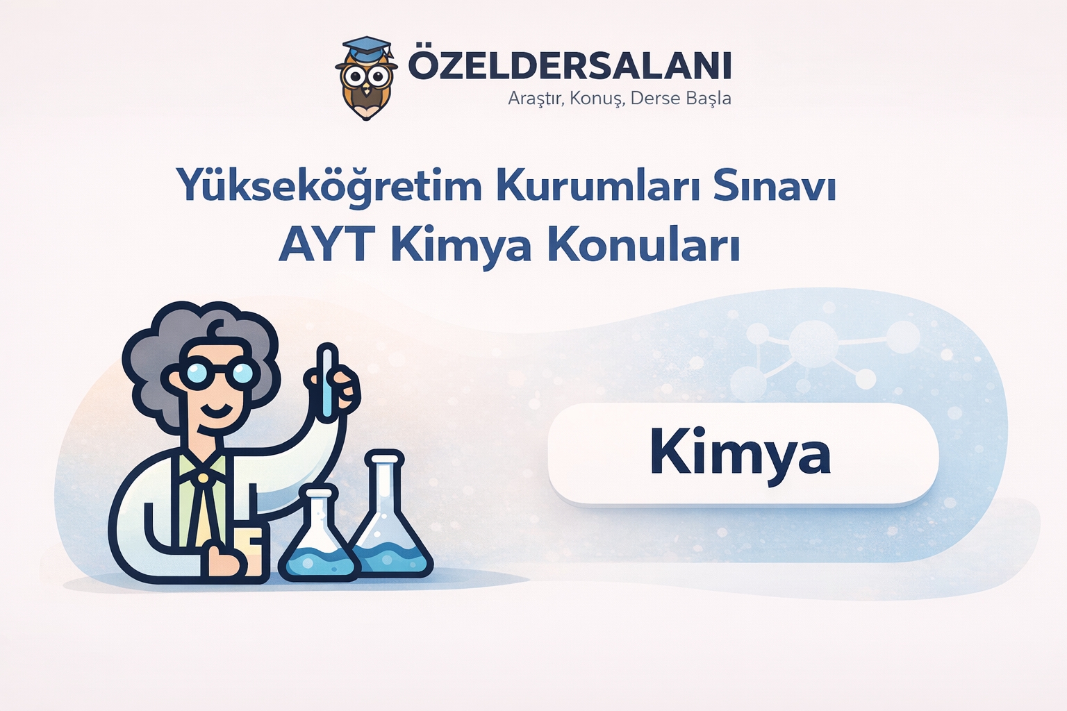 2026 AYT Kimya Konuları ve Soru Dağılımları