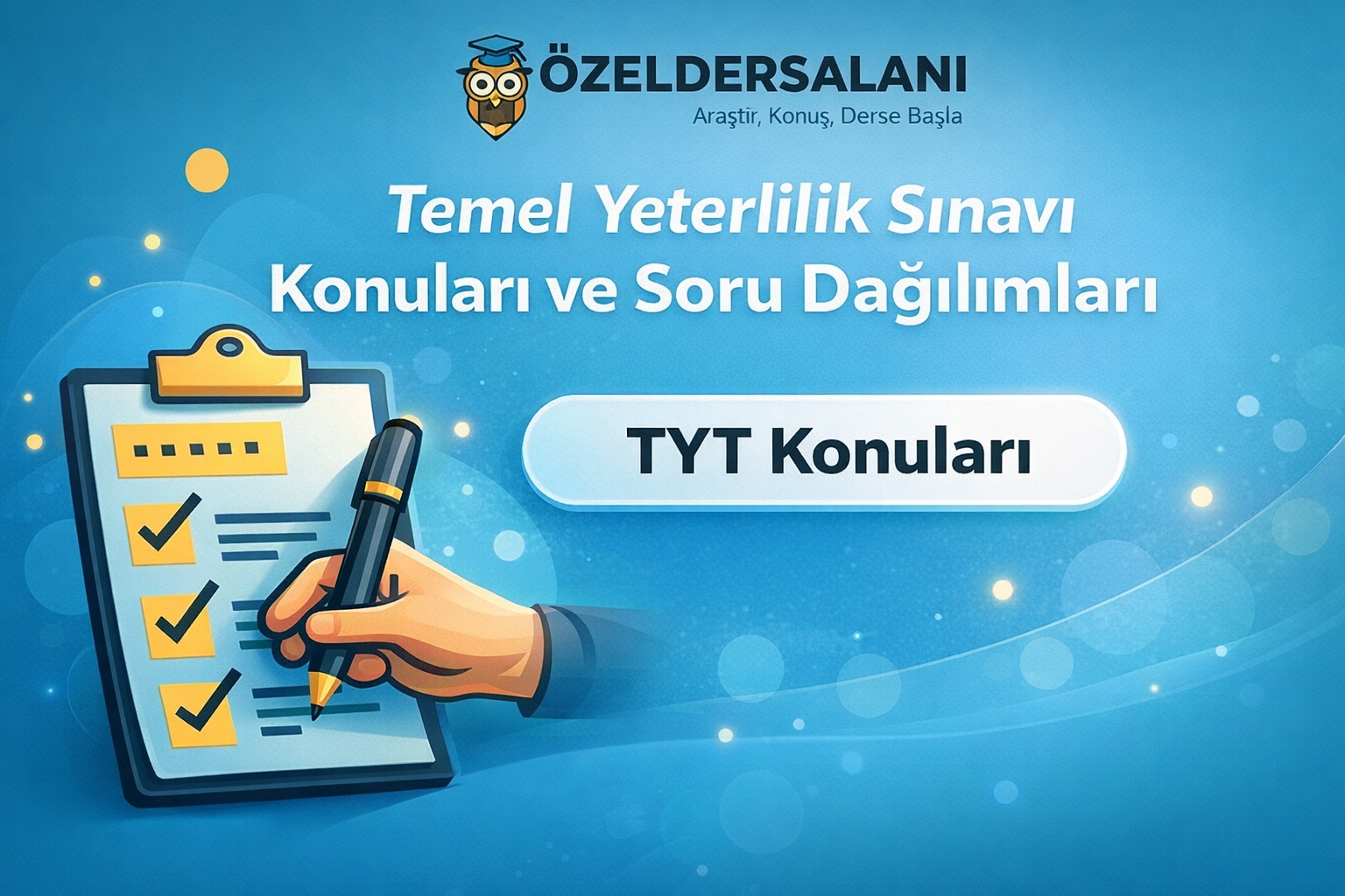 2026 TYT Konuları ve Soru Dağımları