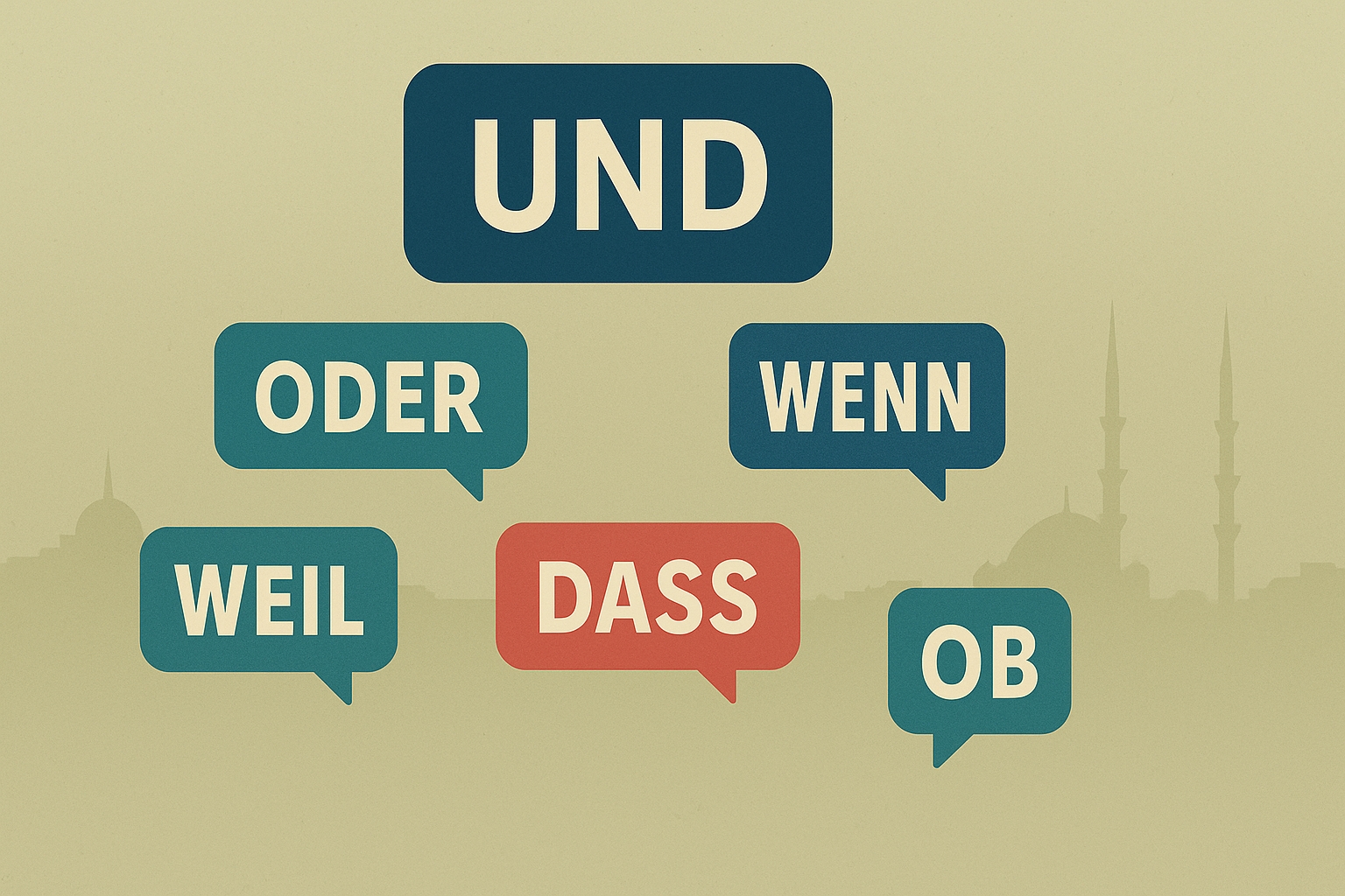 Almanca Bağlaçlar (Konjunktionen)
