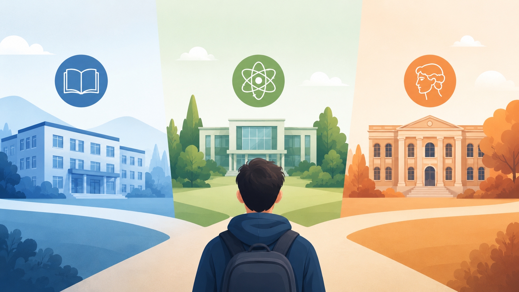 Anadolu Lisesi, Fen Lisesi, Sosyal Bilimler Lisesi Farkı