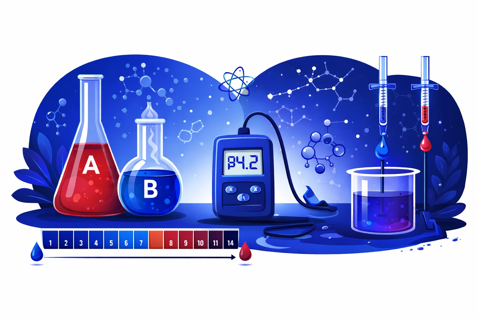 Asitler ve Bazlar: pH Hesaplamaları ve Titrasyon Örnekleri