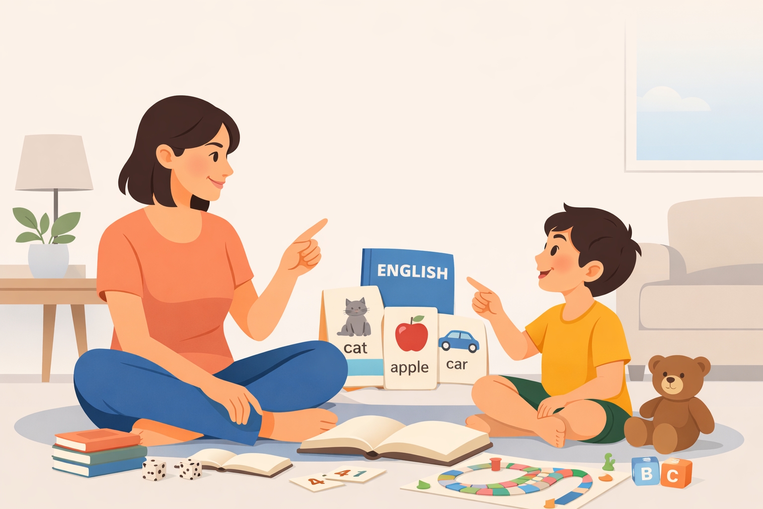 Çocuğunuza Evde İngilizce Konuşma Pratiği Yaptırmanın Yolları