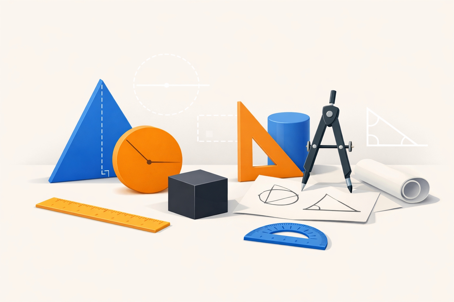 Geometri: 1 Haftada Temel Şekiller ve Formüller