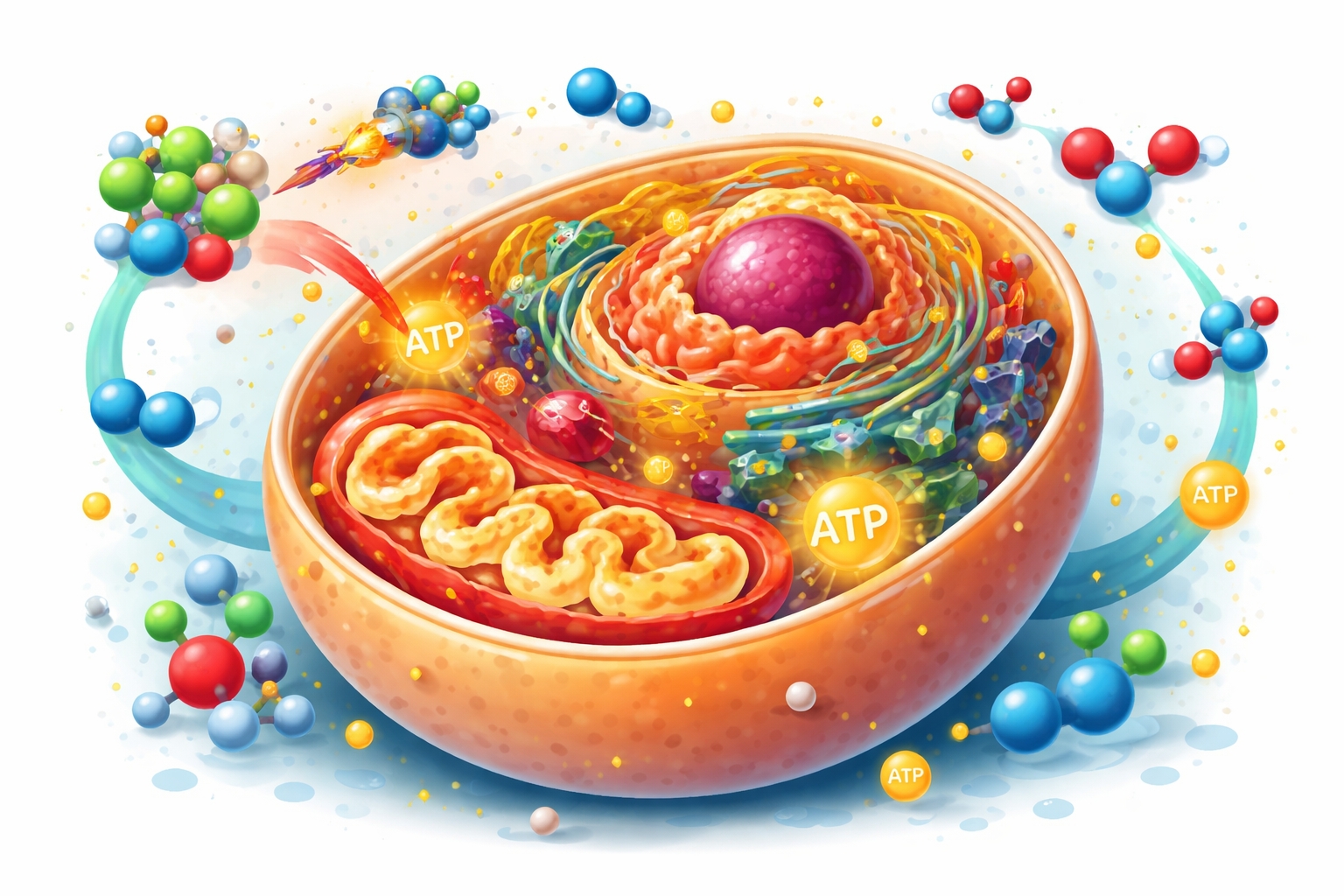 Hücresel Solunum: ATP Üretiminin Tüm Aşamaları