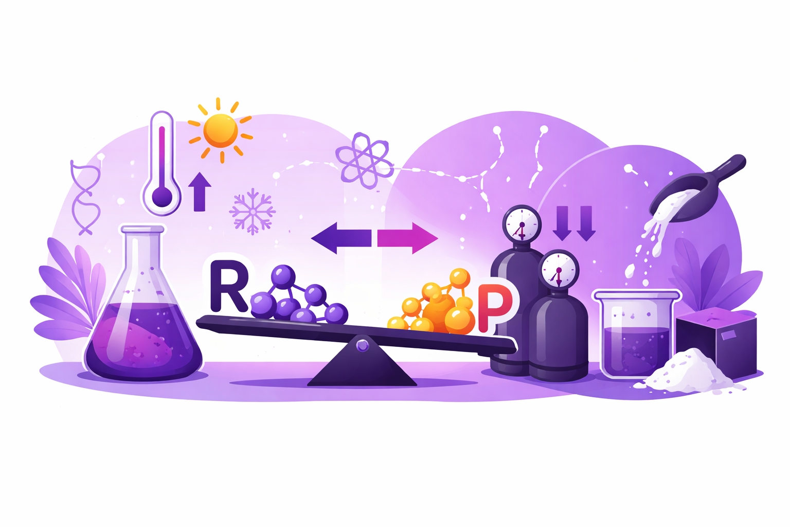 Kimyasal Dengeyi Etkileyen Faktörler: Le Chatelier İlkesi