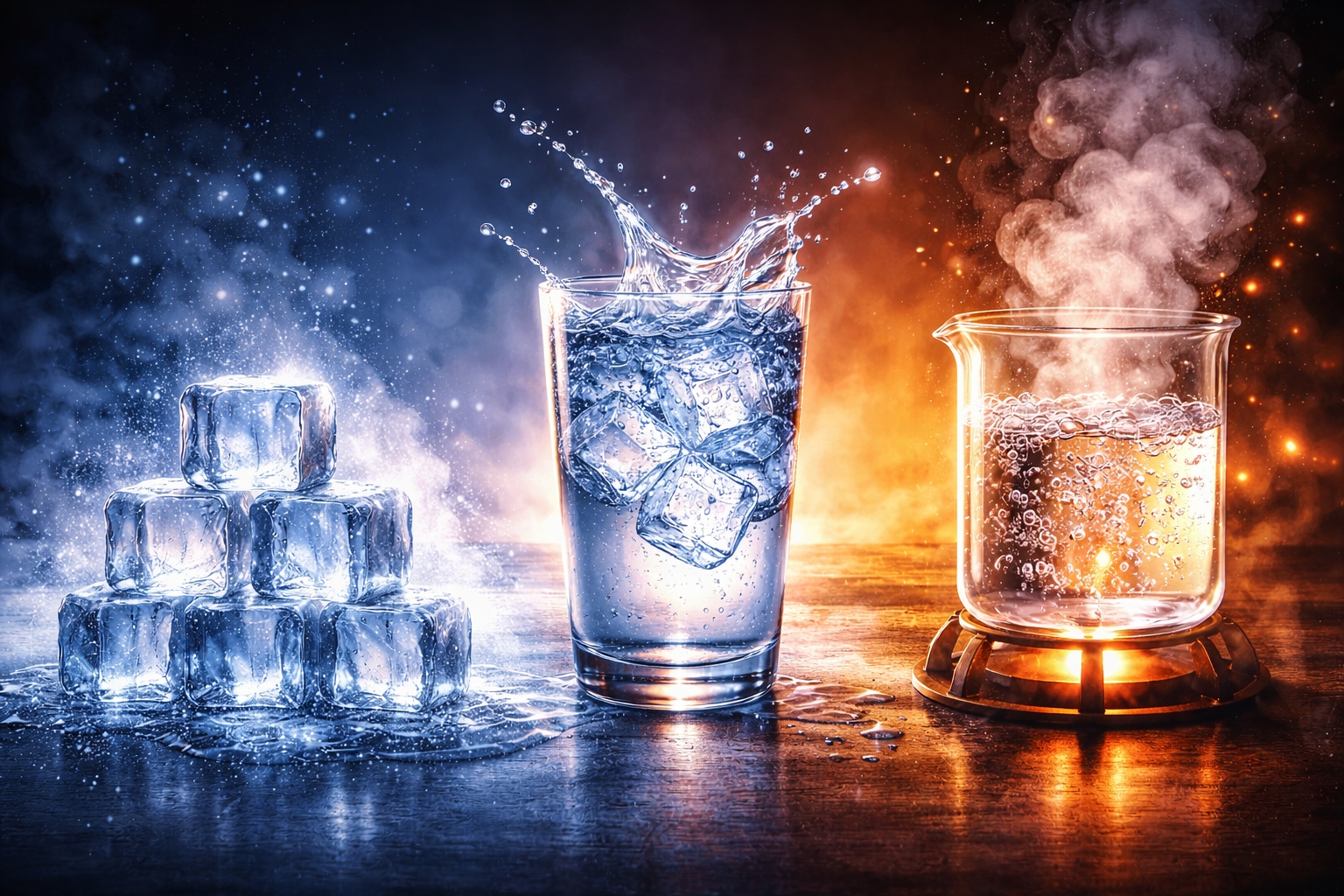 Maddenin Dört Hali: Katı, Sıvı, Gaz ve Plazmanın Derinlemesine İncelemesi