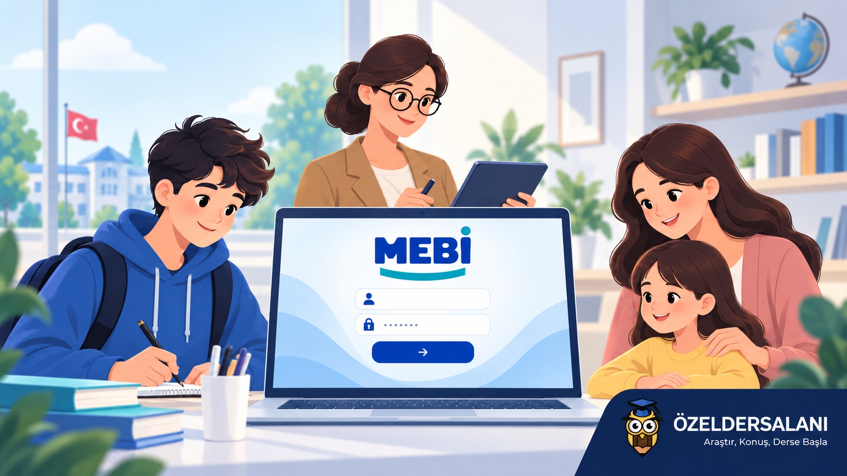 MEBİ Giriş: Öğrenci, Öğretmen ve Veli Girişi Adım Adım
