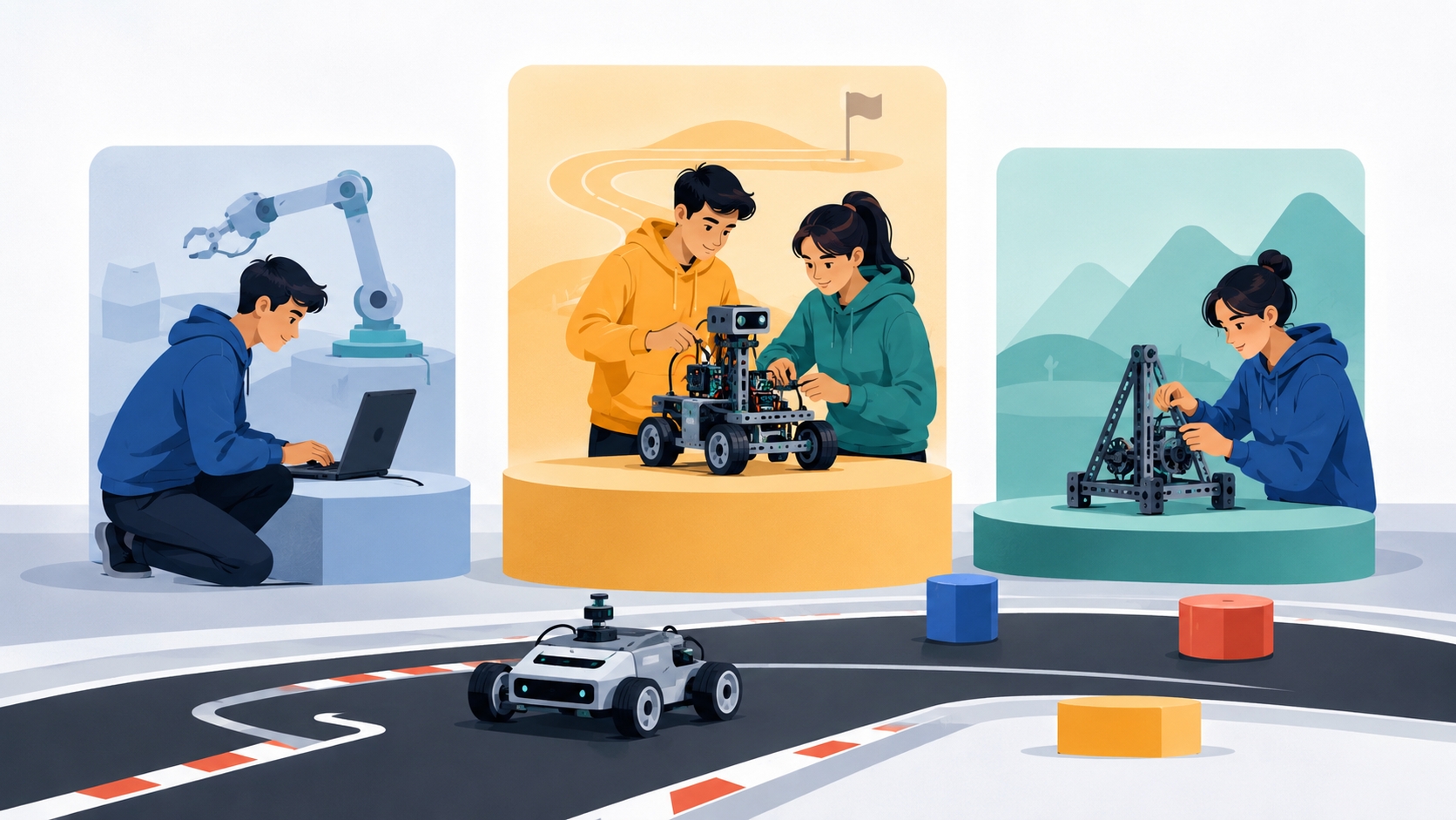 Robot Yarışmaları: Kategoriler ve Takım Kurma