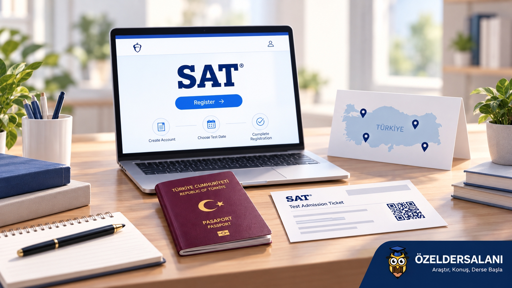 SAT'e Türkiye'den Nasıl Girilir? Başvuru ve Sınav Merkezi
