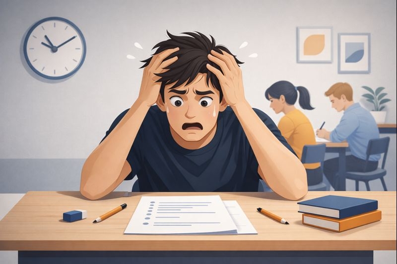 Sınav Anında Zihin Durması: 60 Saniyelik Toparlanma Yöntemi