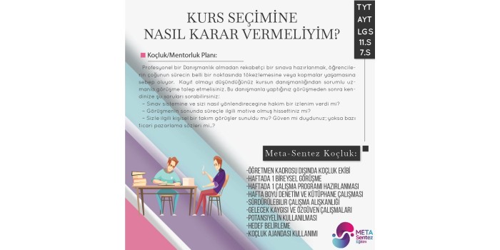 Meta Sentez Kurs ve Koçluk Merkezi