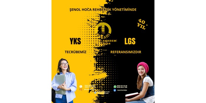 TASARI ŞENOL HOCA REHBERLİK AKADEMİ